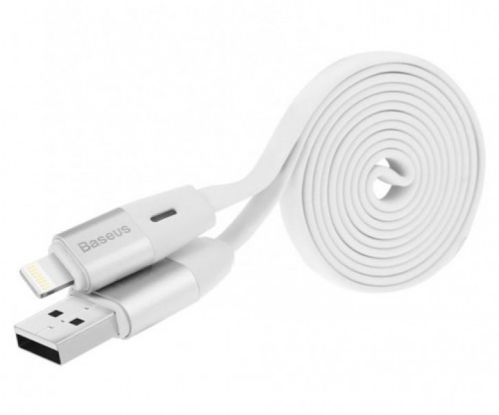 Кабель Baseus Smart Power-off Lightning White-Silver